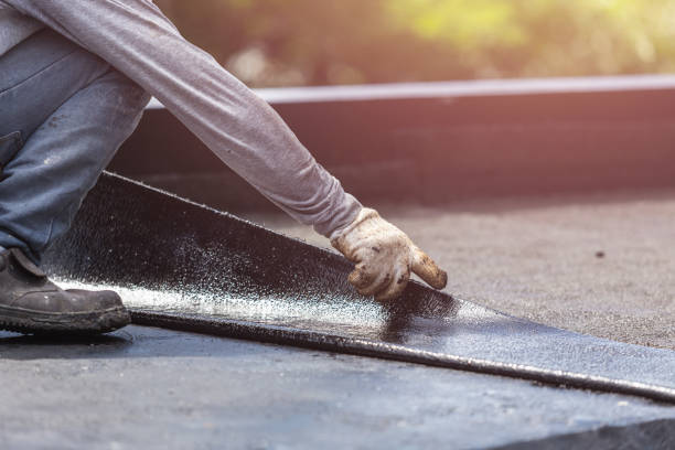 Professional Exterior Waterproofing technician working in Byers, KS